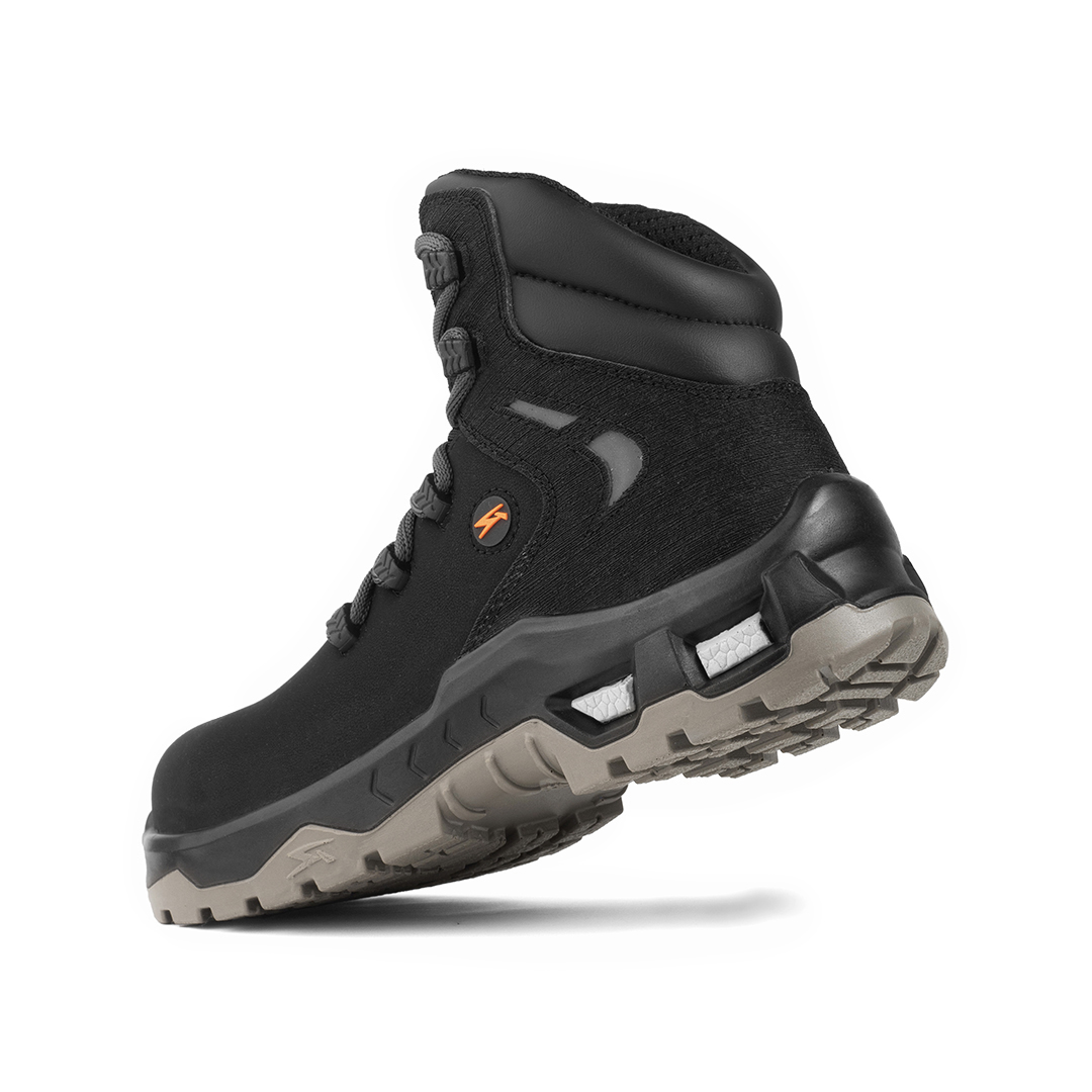 Botas de Trabajo Atila Plus Grip - Negro